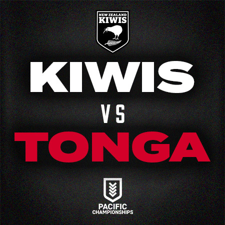 2024 Pacific Champs - Kiwis v Tonga, Auckland, Experience Group Hospitality - Banner